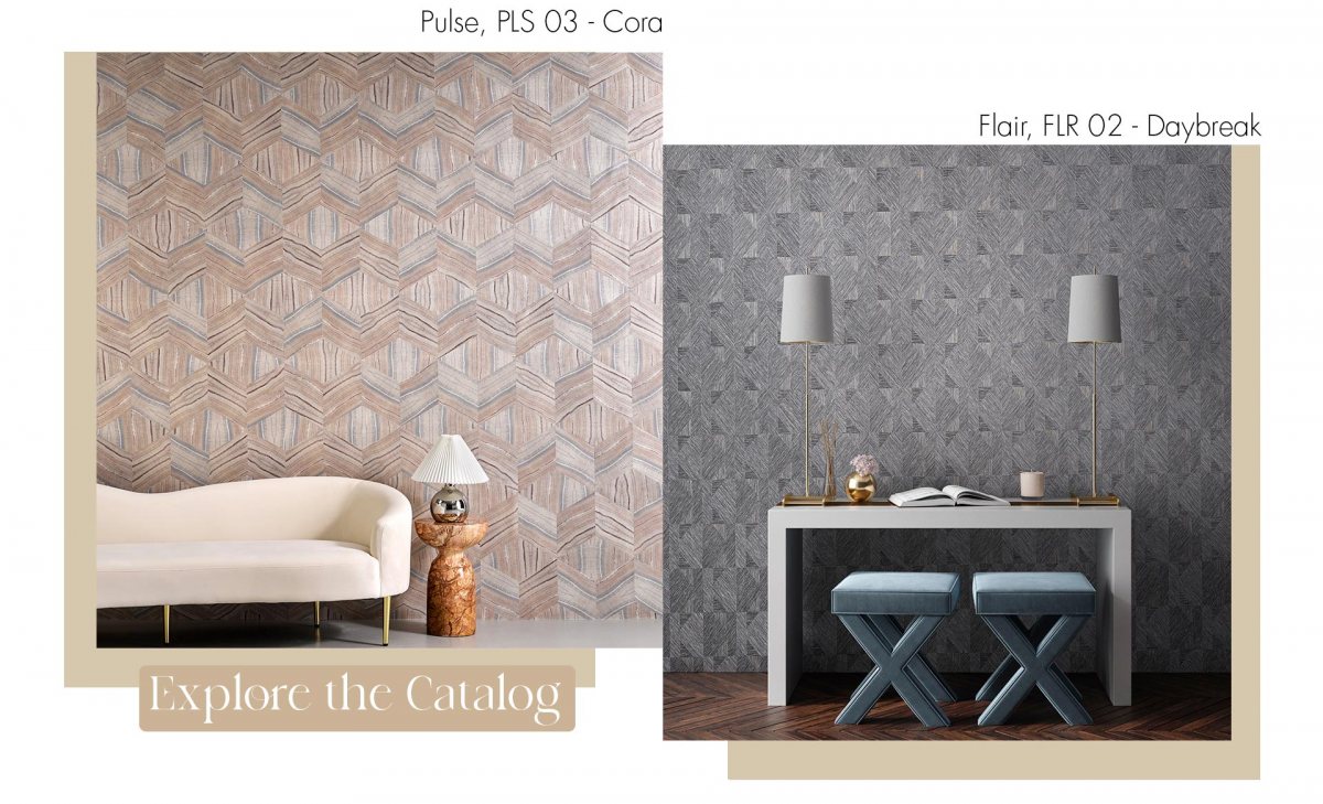 wallpaper, wallcovering, spring, collection, residential, commercial, interior design, design, interior