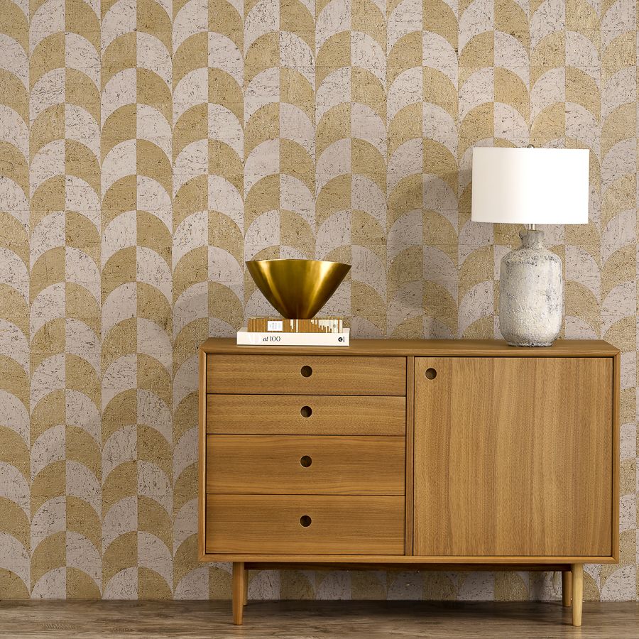 Deco Arch Tribune Inspired Material wallcovering