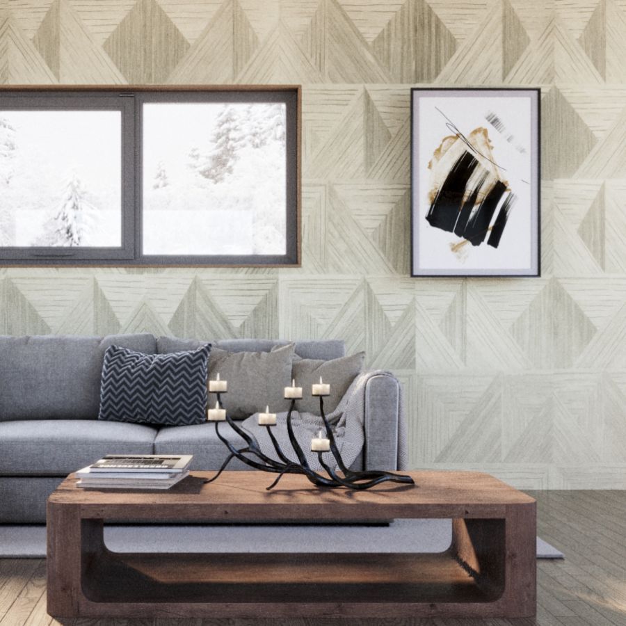 Bloque Sunbleached Inspired Material wallcovering