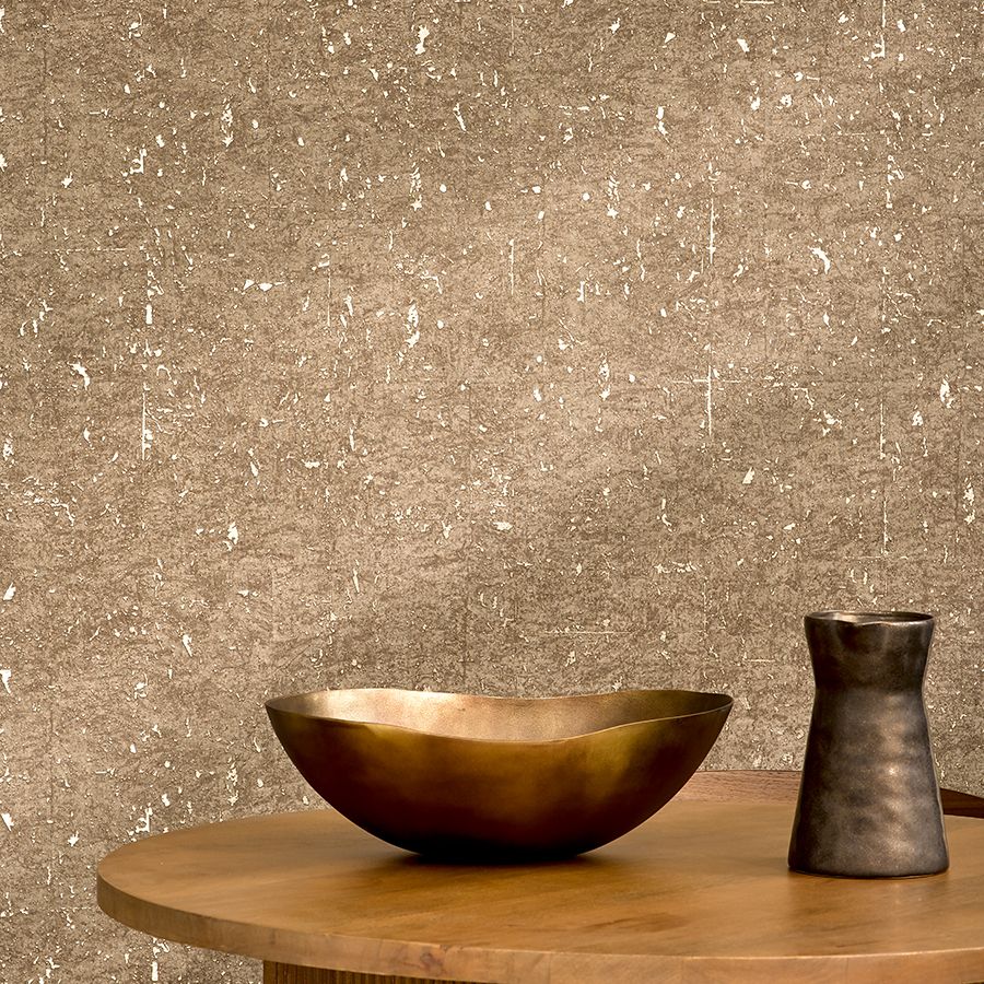 Vinyl Cork Platinum Vinyl wallcovering