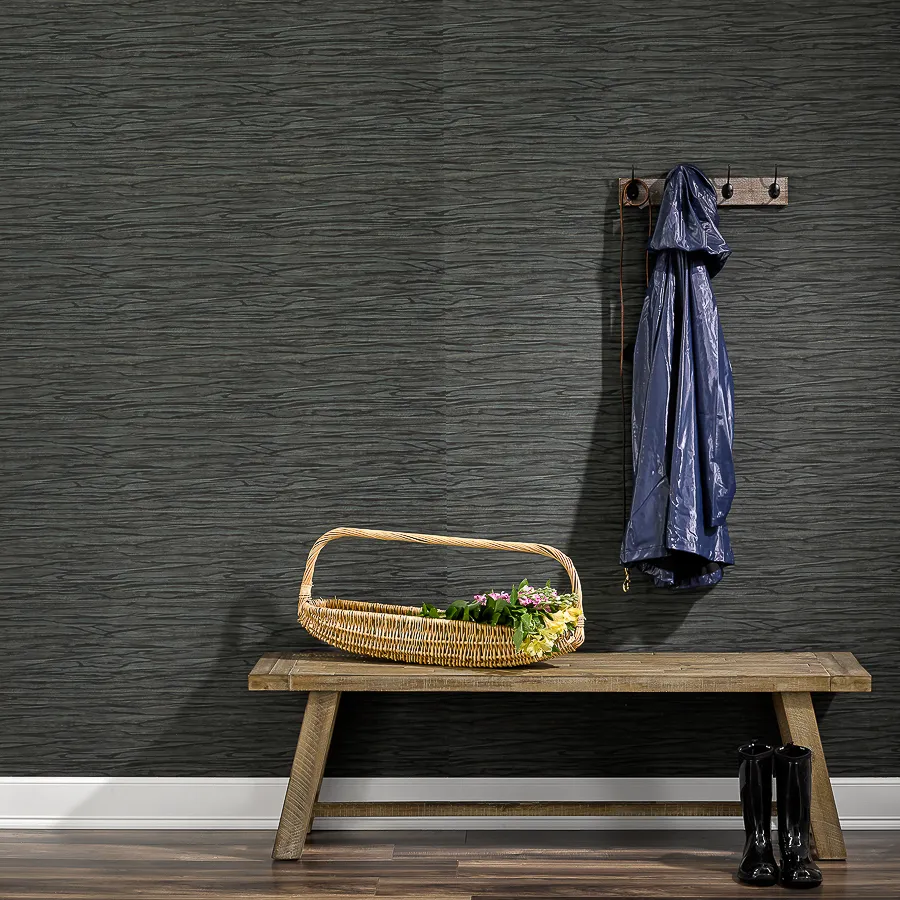 Woodgrain tulip tree Vinyl wallcovering