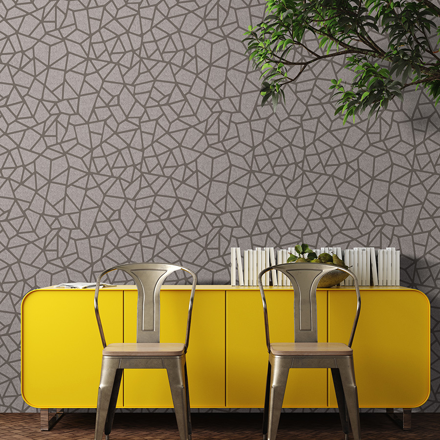 Forma Hielo Inspired Material wallcovering