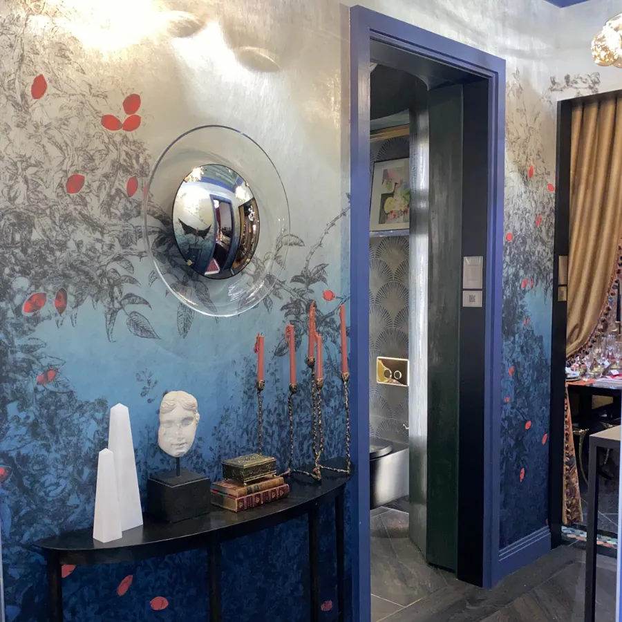 On display until September 2026 and located on the first floor of the iconic Merchandise Mart Building, the Showhouse feature's a world-class assortment of luxury brands and products found at many of the over 200 kitchen, bath, and fine furnishing showrooms spread across three floors.