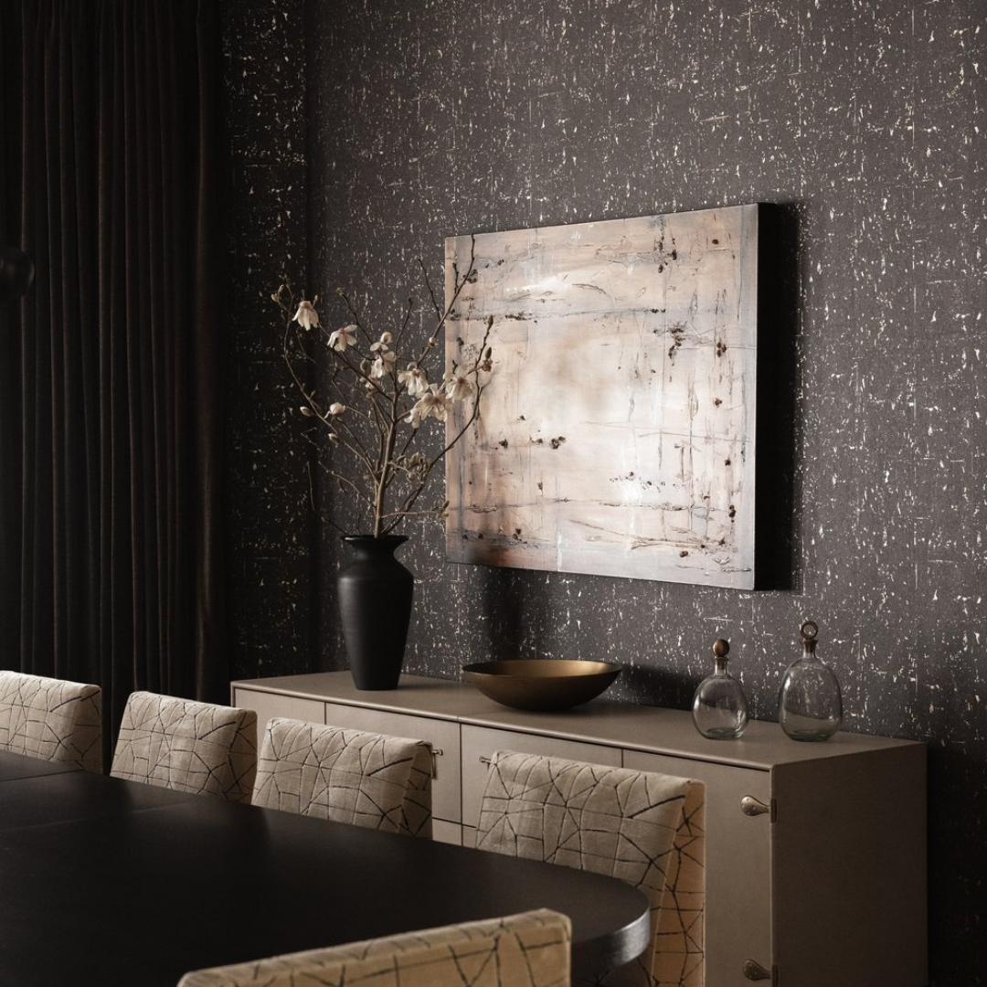 Vinyl Cork residential installation by Annette Tatum Design.